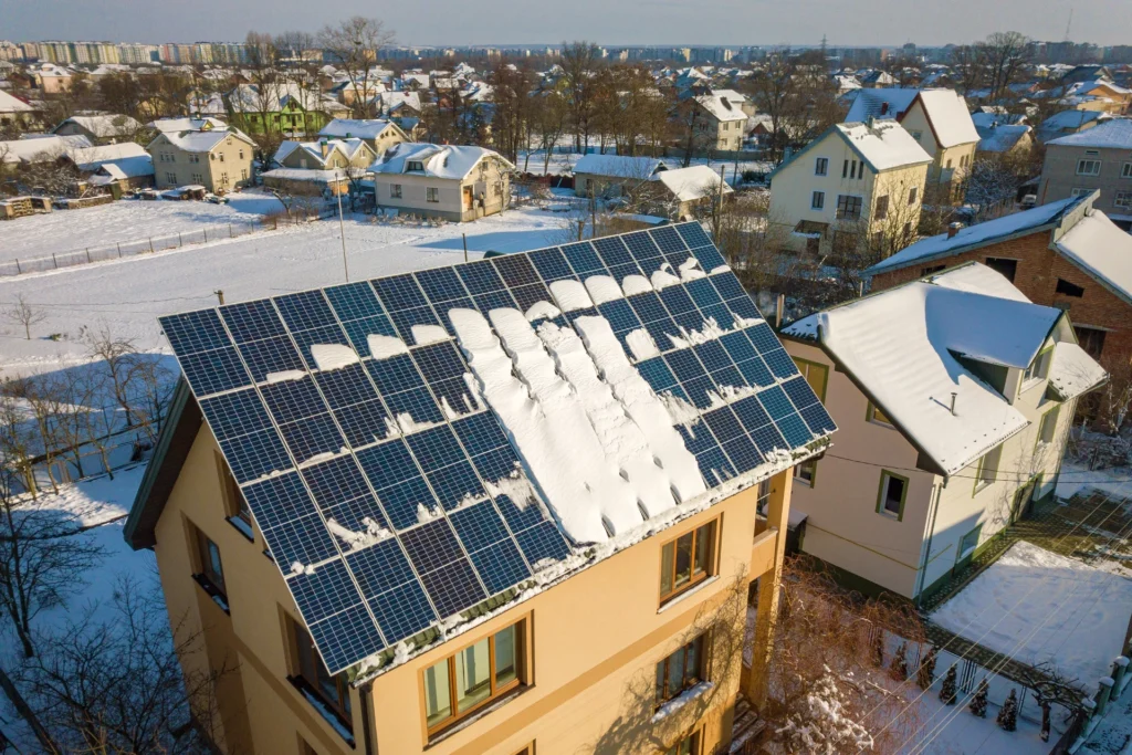 How much Electricity does Solar generate in Winter