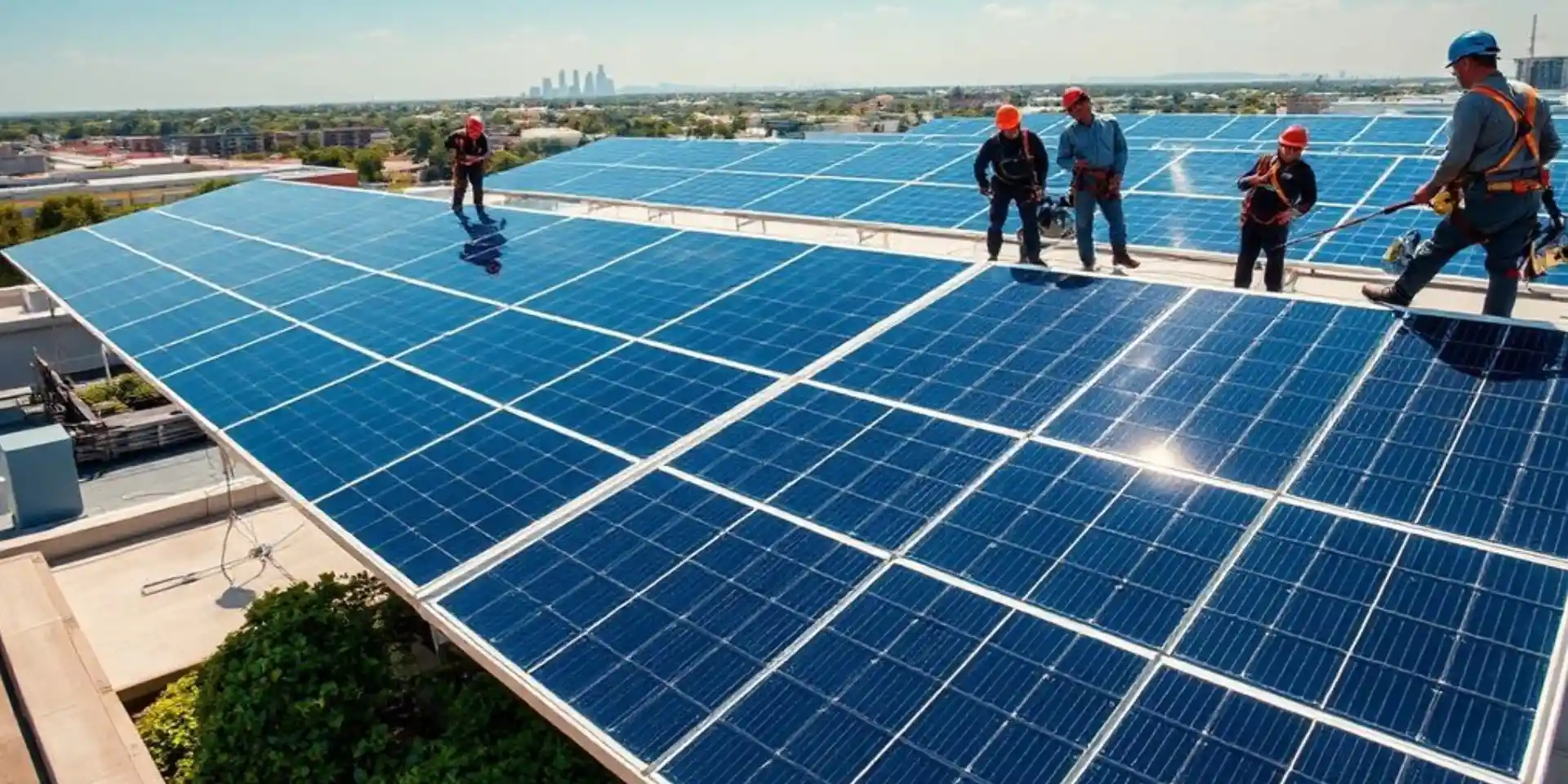 solar panel installation