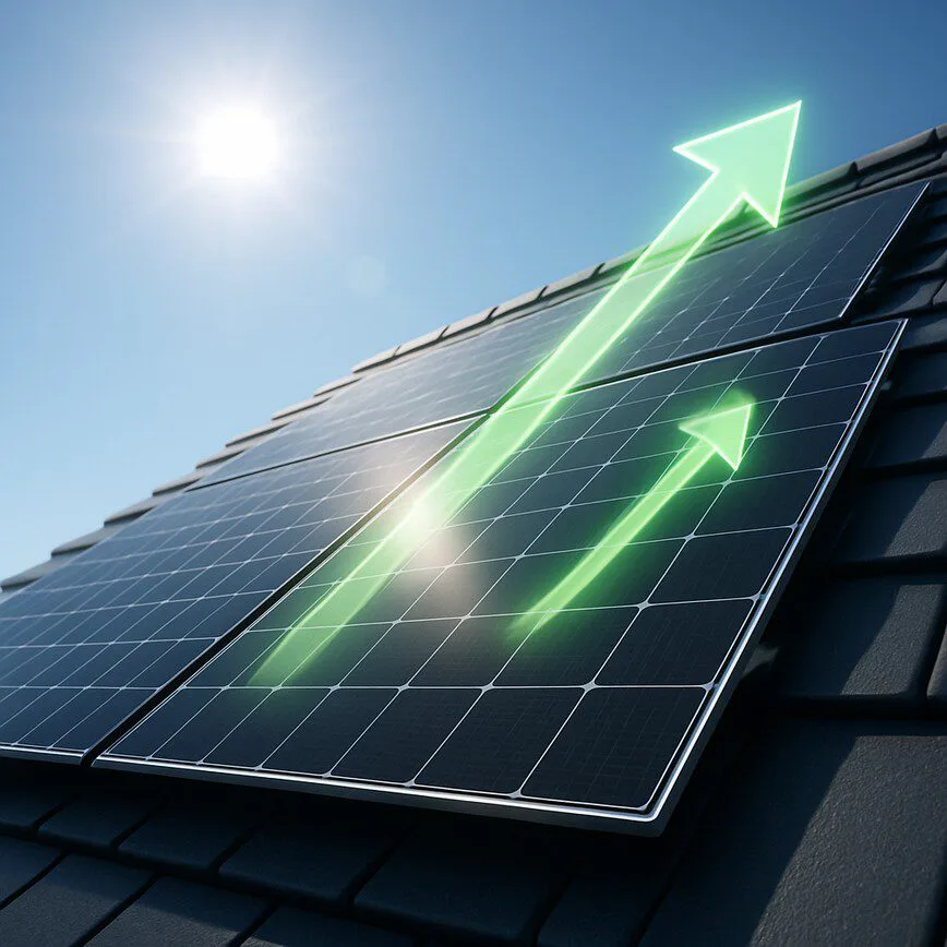 To illustrate the primary financial advantages of going solar, such as reduced energy bills and increased property value.